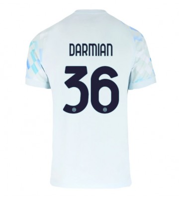 Inter Milan Matteo Darmian #36 Replika Udebanetrøje 2025-26 Kortærmet